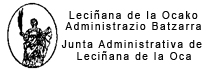 Leci&ntilde;ana de la Ocako Administrazio Batzarra
