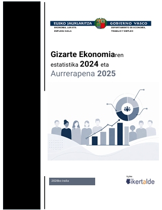 2024ko Gizarte-Ekonomiaren eta 2025eko emaitzen aurrerapenaren txostenaren azala
