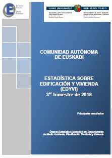  Portada del informe de resultados la Estad�stica sobre Edificaci�n y Vivienda (EDYVI)