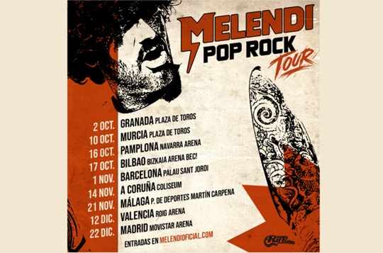 Melendi (16 de octubre - Navarra Arena) — imagen 2