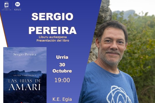 Liburu-aurkezpena: "Las hijas de Amari" (Sergio Pereira)