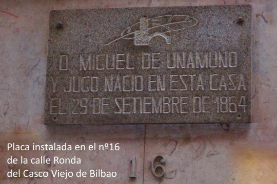 "Unamuno, en el 162 aniversario de su nacimiento en Bilbao" — imagen 2