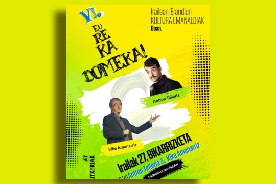 Antton Telleria eta Kike Amonarriz: "Bikarrizketa"