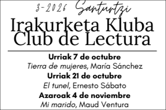 Club de lectura de Santurtzi: "Los hombres me explican cosas"