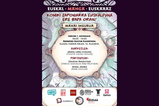 Mahai-ingurua: "Euskal Manga Euskaraz"