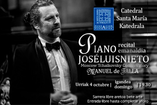 José Luis Nieto pianojolearen kontzertua