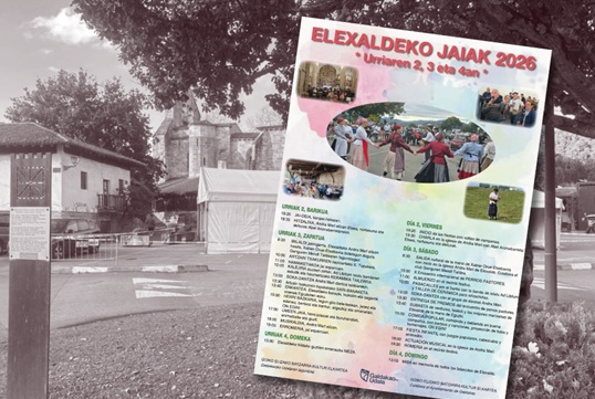 Programa Fiestas de Elexalde 2026 en Galdakao