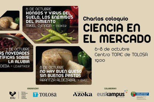 Charlas coloquio: "Zientzia azokan" (Ciencia en el mercado) — imagen 2