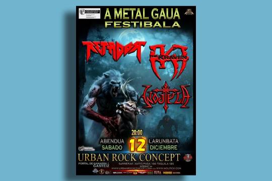 Gasteiz in Metal 2026: Delion + WildHärd + Aeroscreamer