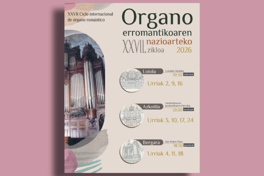 Ciclo Internacional de Órgano Romántico 2026: DUO CONCERTANTE A QUATTRO: ATSUKO TAKANO & PABLO MÁRQUEZ