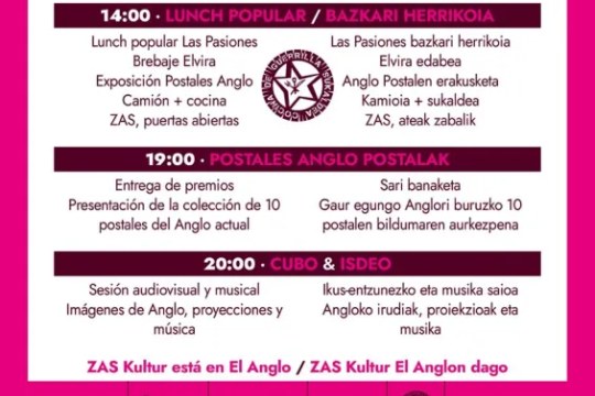 Zaz Kulturreko Anglo Festa 2026 — irudia 2