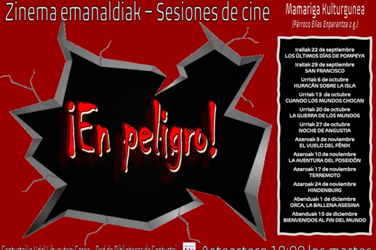 Ciclo de cine en Mamariga Kulturgunea: "HURACÁN SOBRE LA ISLA"
