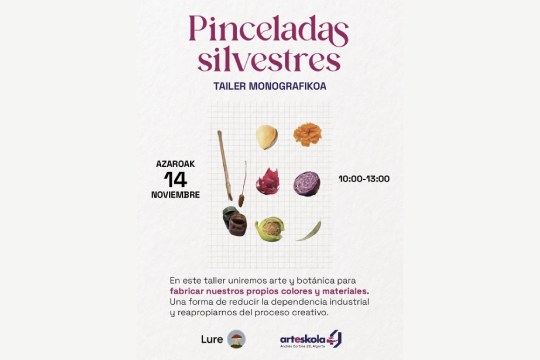 "Pinceladas silvestres"