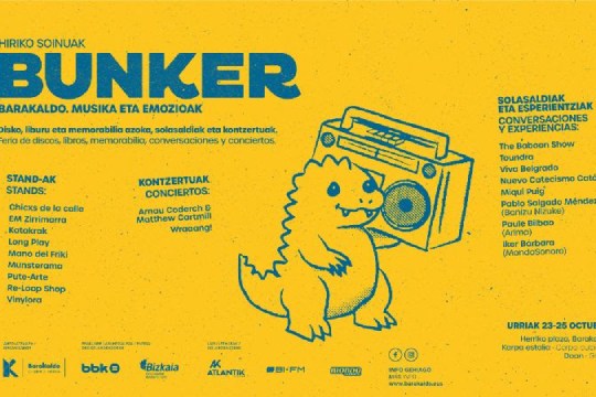 Bunker 2026 - feria popular en torno a la música y las emociones en Barakaldo