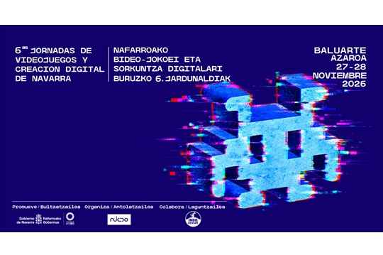 Jornadas de Videojuegos y Creación Digital de Navarra 2026