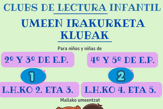 Club de Lectura Pequeños Lectores