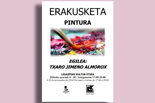 Exposición de pintura: Txaro Jimeno Almorox