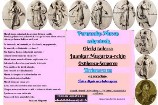 "Les secrets des Muses du Parnasse"