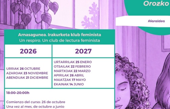 "Un respiro. Un club de lectura feminista" (NOVIEMBRE)