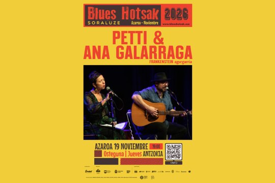 Blues Hotsak 2026: Ana Galarraga eta Petti: "Frankenstein agurgarria" — imagen 2