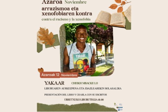Presentación de libro: "Yakaar. Cartografía de la esperanza" (Cheikh Mbacke Lo)