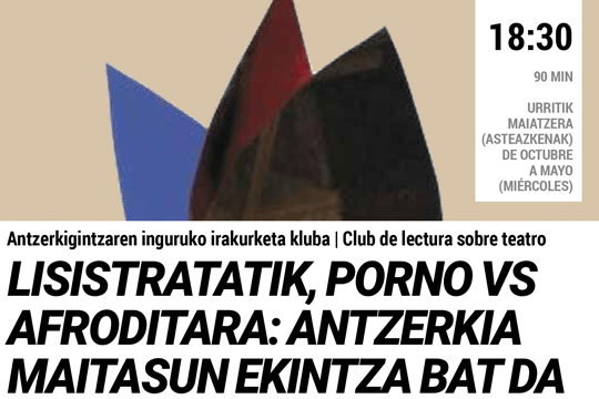 Club de lectura sobre teatro: "Lisístrata "