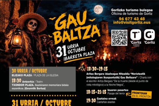 Programa Gau Beltza 2026 de Gorliz