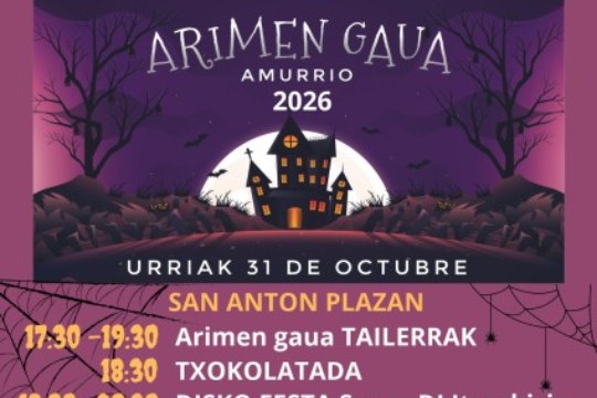 Programa Arimen Gaua 2026 de Amurrio