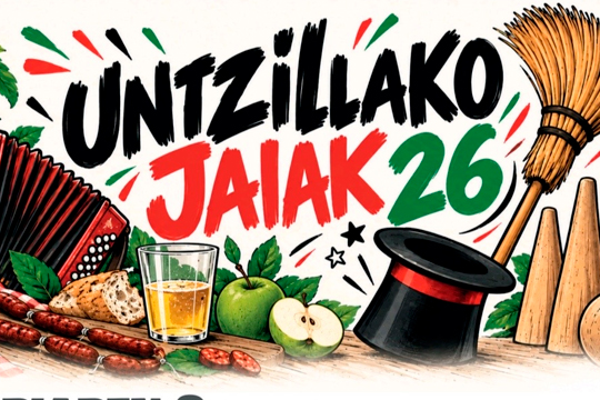 Untzillako Jaiak 2026 Aramaion: egitaraua