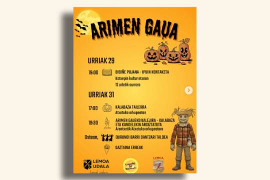 Programa Arimen Gaua 2026 de Lemoa