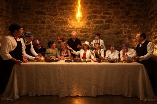 "La última cena"