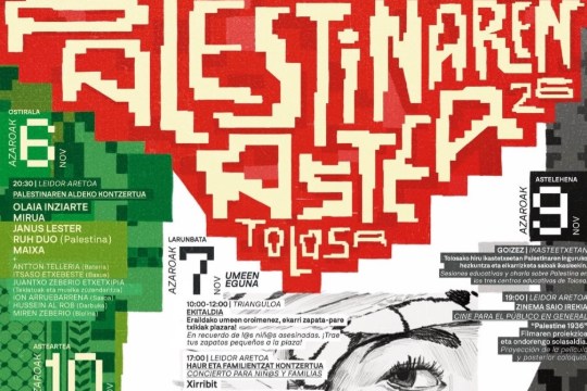 Palestinaren Astea 2026 (Tolosa)